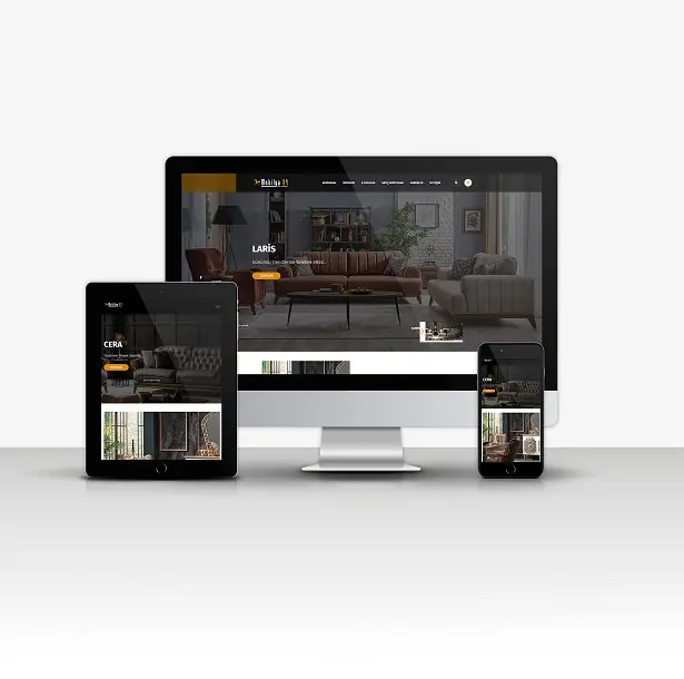 Furniture Website V4 (Suitable for all sectors)